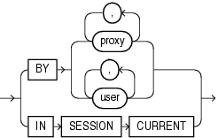 Description of auditing_by_clause.gif follows