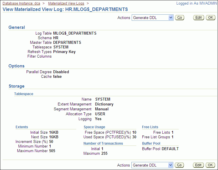 Description of tdpii_view_mv_log.gif follows